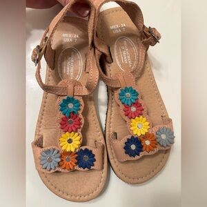 Colorful Floral Woman’s Sandals